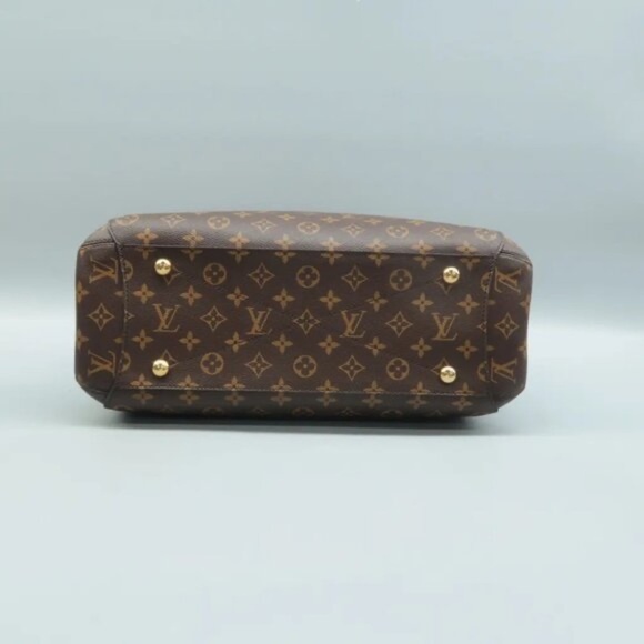 100% Authentic Louis Vuitton Montaigne Brown Monogram Canvas Satchel - Picture 5 of 12